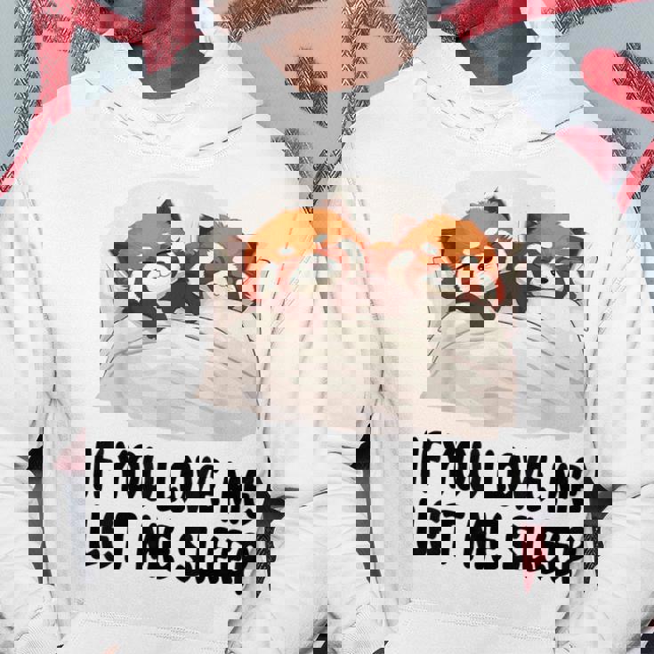 キュートなレッサーパンダ If You Love Meleep パジャマ パーカー 面白い贈り物