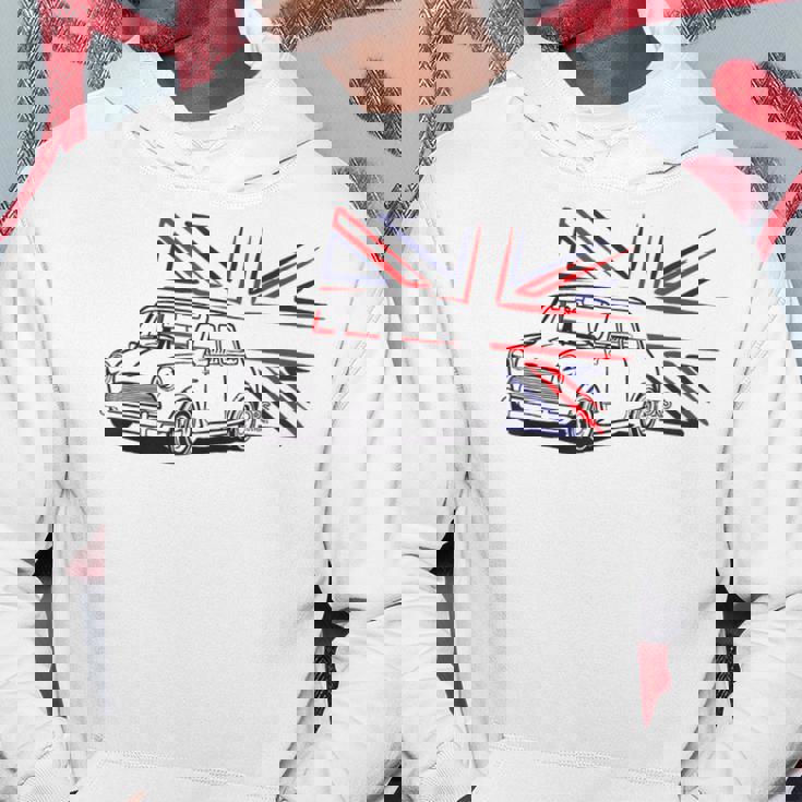 クラシック ミニ オースティン ユニオンジャック パーカー 面白い贈り物