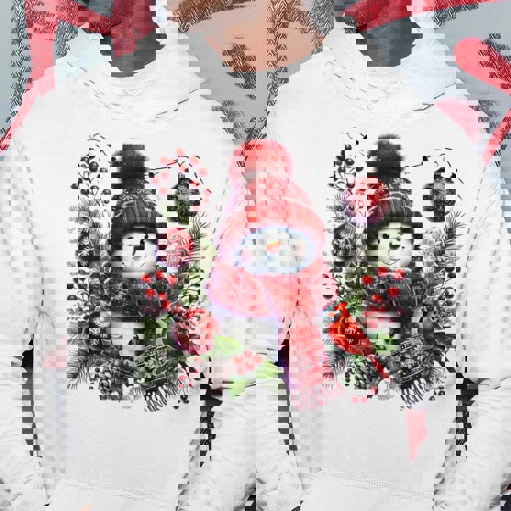 クリスマスの雪だるま パーカー 面白い贈り物