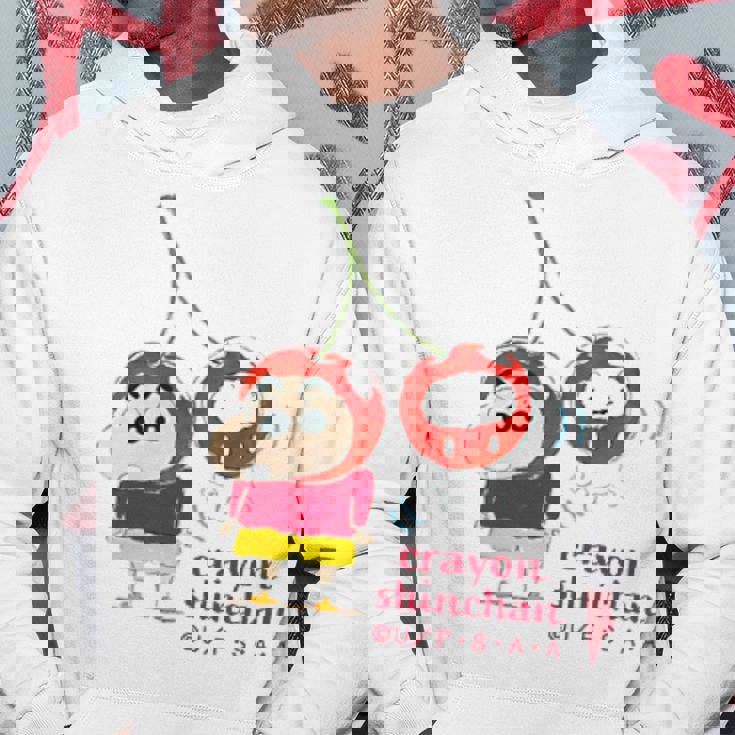 クレヨンしんちゃん さくらんぼしんちゃんワンポイント パーカー 面白い贈り物