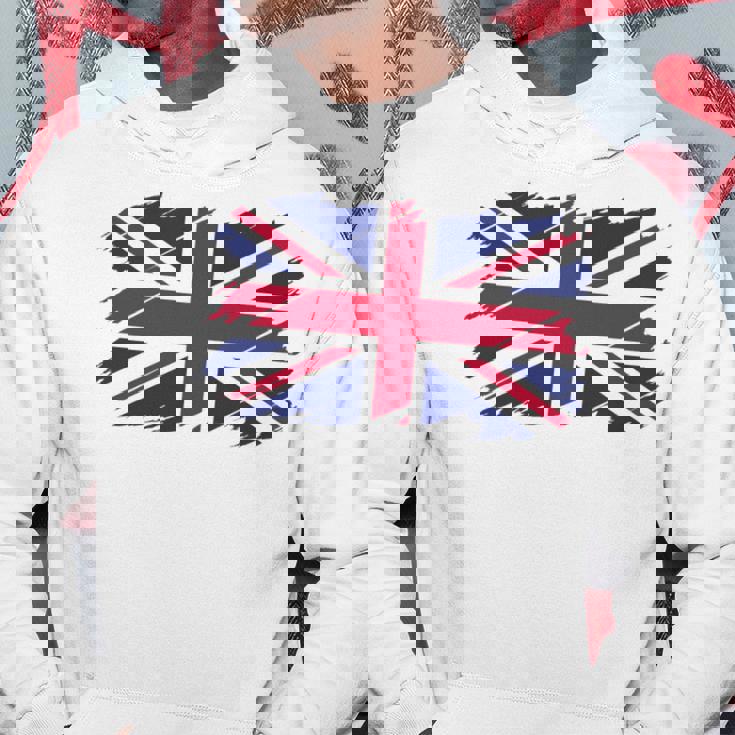 グウェントuk、イギリスの国旗、ユニオンフラッググウェント 長袖tシャツ パーカー 面白い贈り物