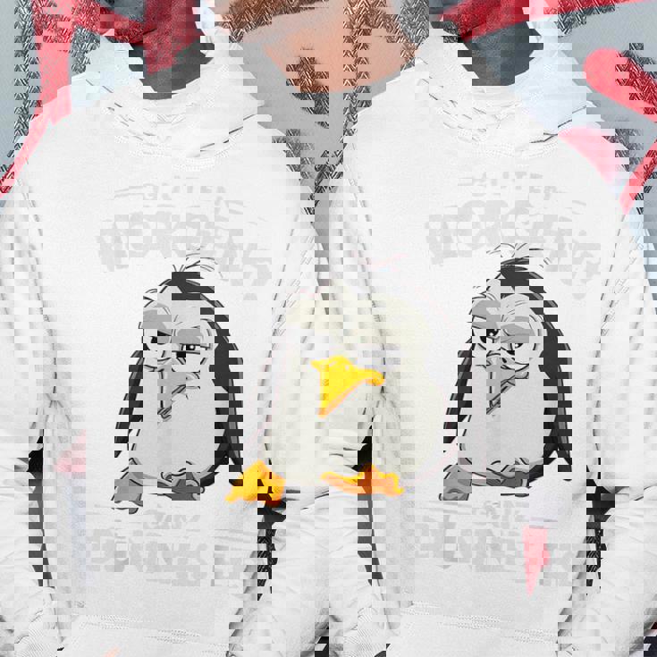 グーテン・モルゲン極薄アイスクリーム おもしろモーニンググループ ペンギン パーカー 面白い贈り物