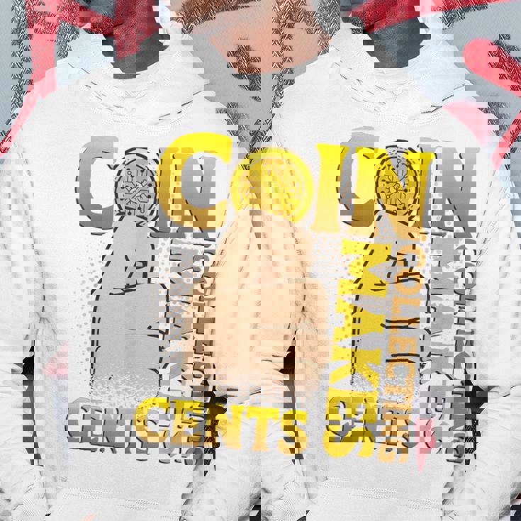 コイン収集はセント硬貨を集めるコインコレクター パーカー 面白い贈り物