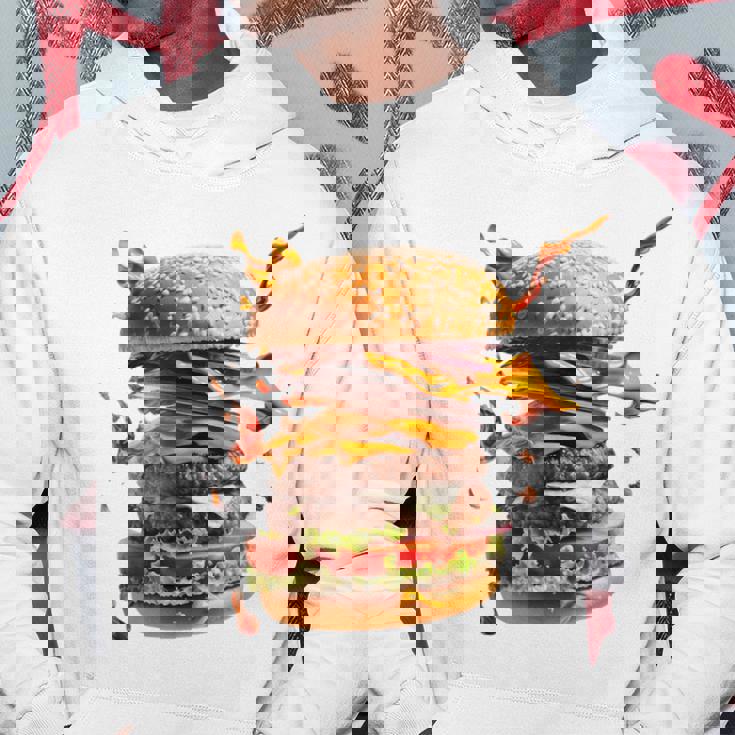 コスチュームバーガー パーカー 面白い贈り物