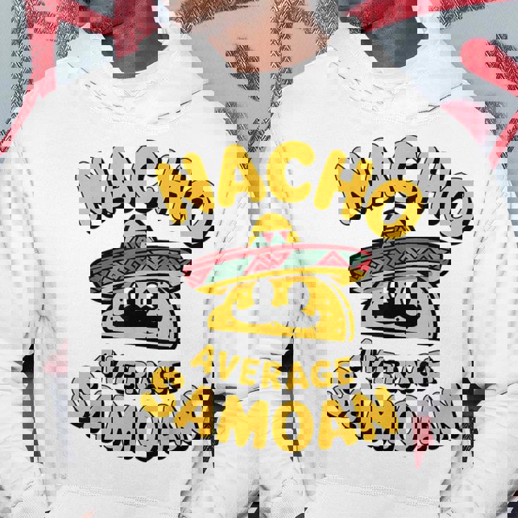 サモア・ナチョ 平均 面白い タコス 火曜日 シンコ・デ・マヨ フィエスタ パーカー 面白い贈り物