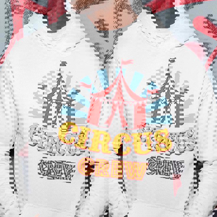 サーカスクルー–楽しいカラフルな大人&キッズグラフィックデザイン 長袖tシャツ パーカー 面白い贈り物