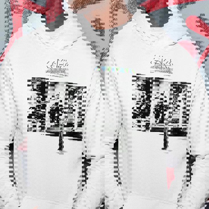 ジェネシス ザ ラム ライズ ダウン オン ブロードウェイ パーカー 面白い贈り物