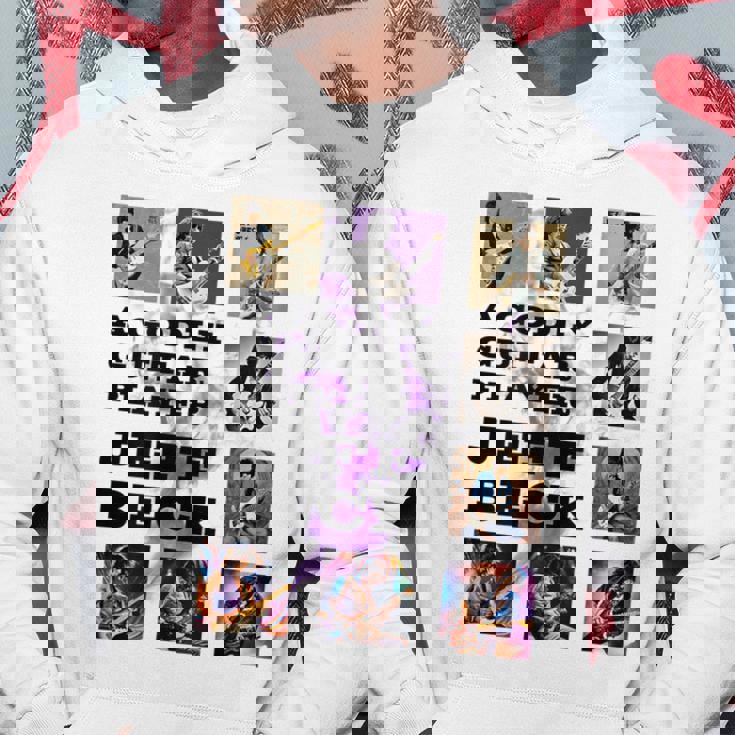 ジェフベック_005_Back Printed パーカー 面白い贈り物