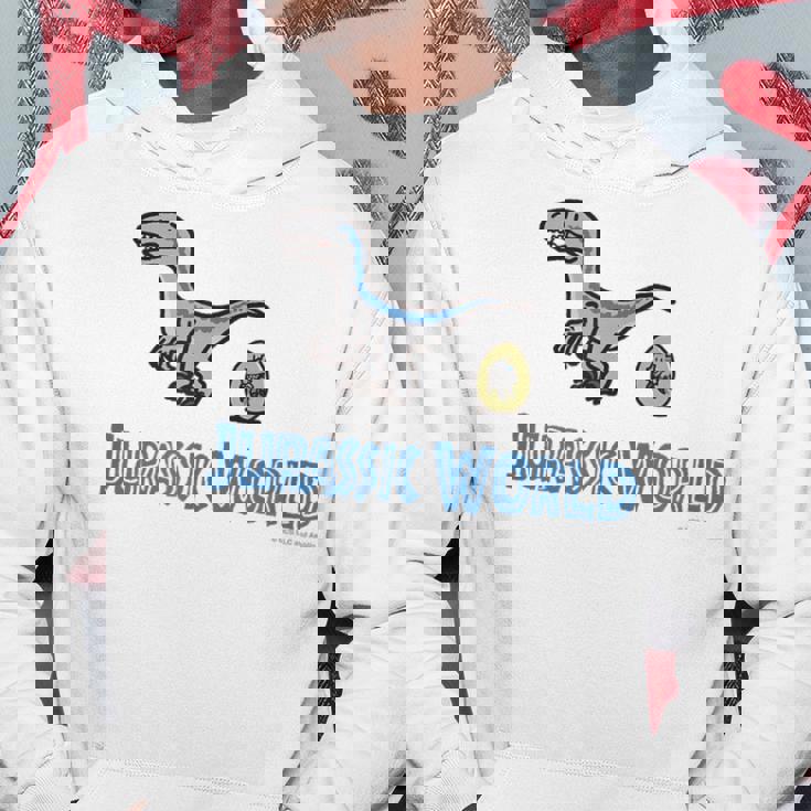 ジュラシック・ワールド ラプトル Loose Illust パーカー 面白い贈り物