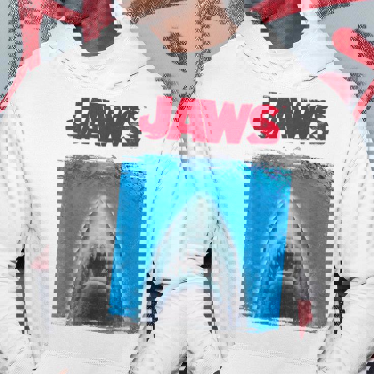 ジョーズ シルエット グラフィック パーカー 面白い贈り物