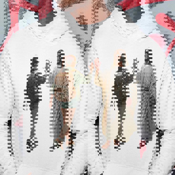 ジーザス Give Me The Five パーカー 面白い贈り物