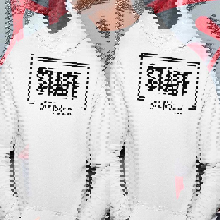 スタッフメンバーアソシエイトチーム パーカー 面白い贈り物