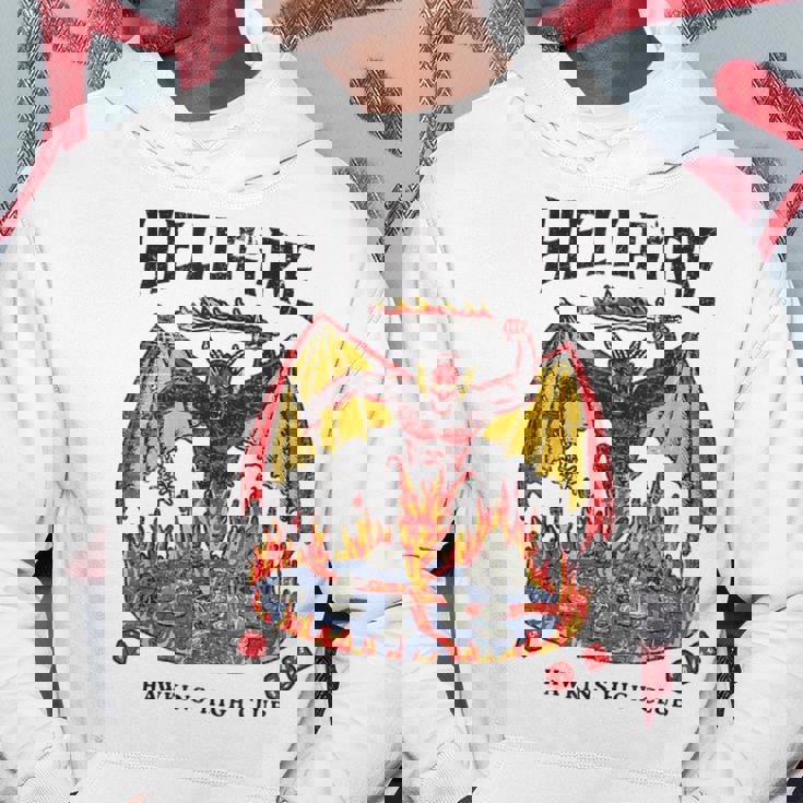 ストレンジャー・シングス ヘルファイア クラブ ポスター ホーキンス ハイ Dnd ギャング パーカー 面白い贈り物