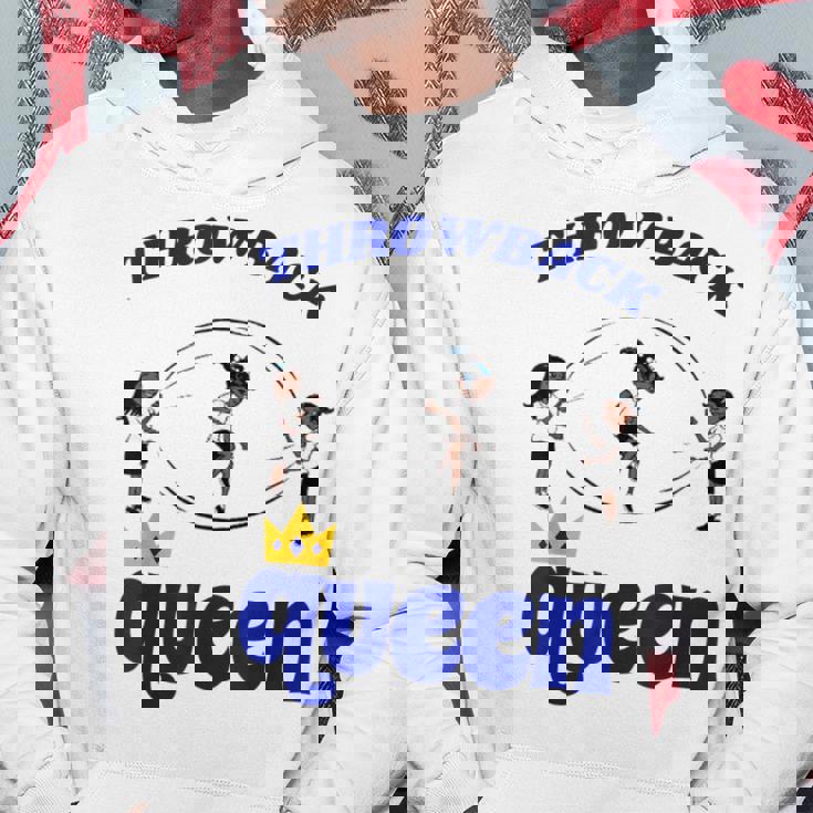 スローバッククイーンダブルダッチ パーカー 面白い贈り物