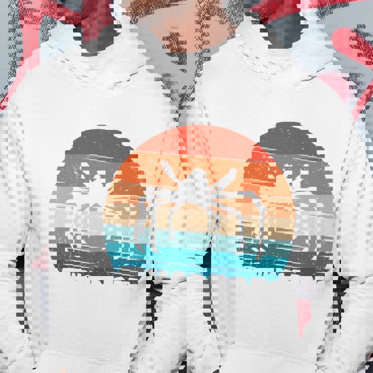 タカアシガニのささやき 海洋生物学者 長袖tシャツ パーカー 面白い贈り物