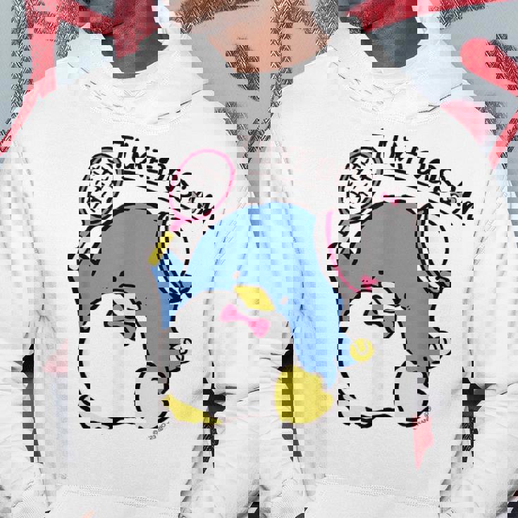 タキシードサム テニス パーカー 面白い贈り物