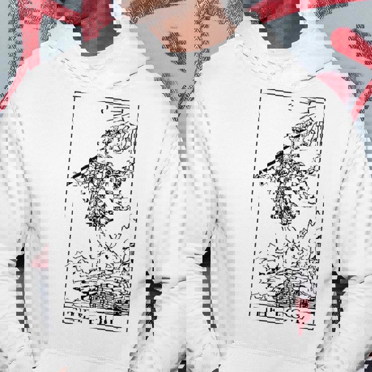 タロット・メジャー・アルカナ ザ・フール 長袖tシャツ パーカー 面白い贈り物