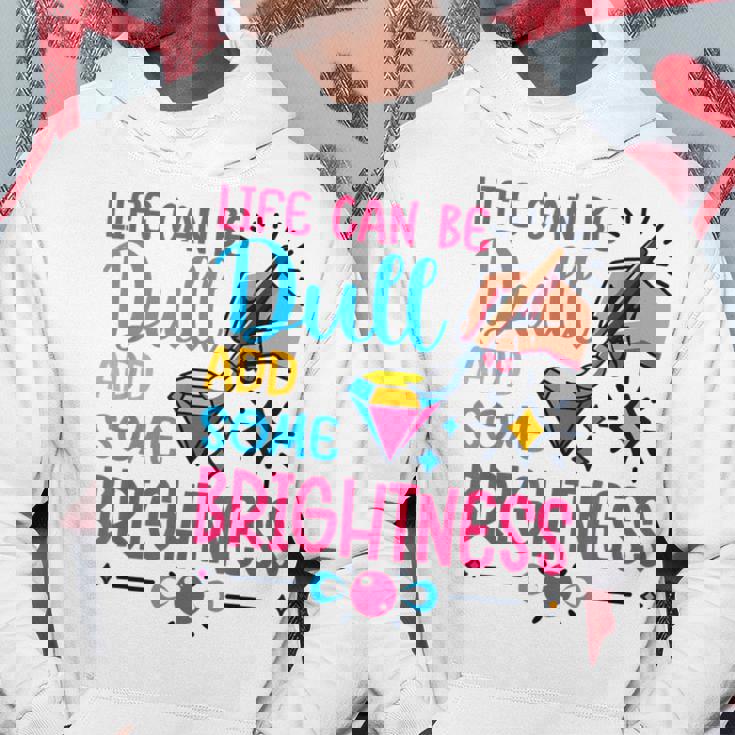 ダイヤモンドペインティングアーティストlife Can Be Dullダイヤモンドペインティング パーカー 面白い贈り物