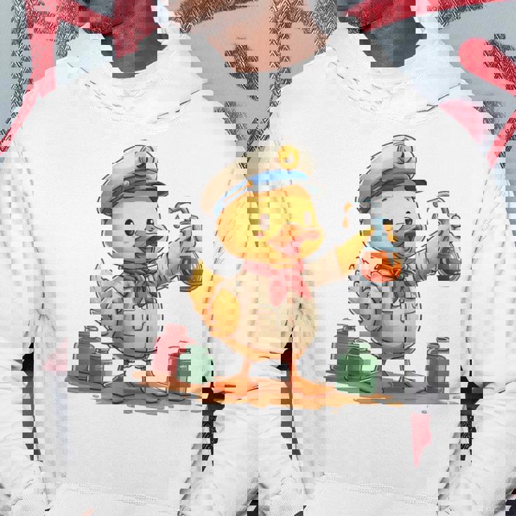 ダックビーイング・ア・オイラー、キュートなデザイン。 パーカー 面白い贈り物