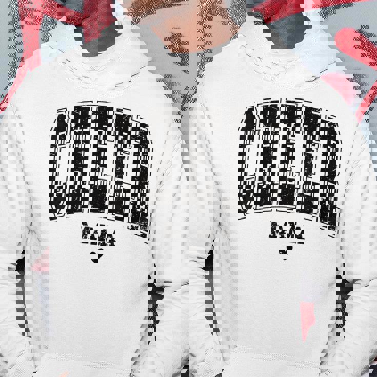 チアママ ハートフェルト応援チアリーディングママ 母の日 パーカー 面白い贈り物