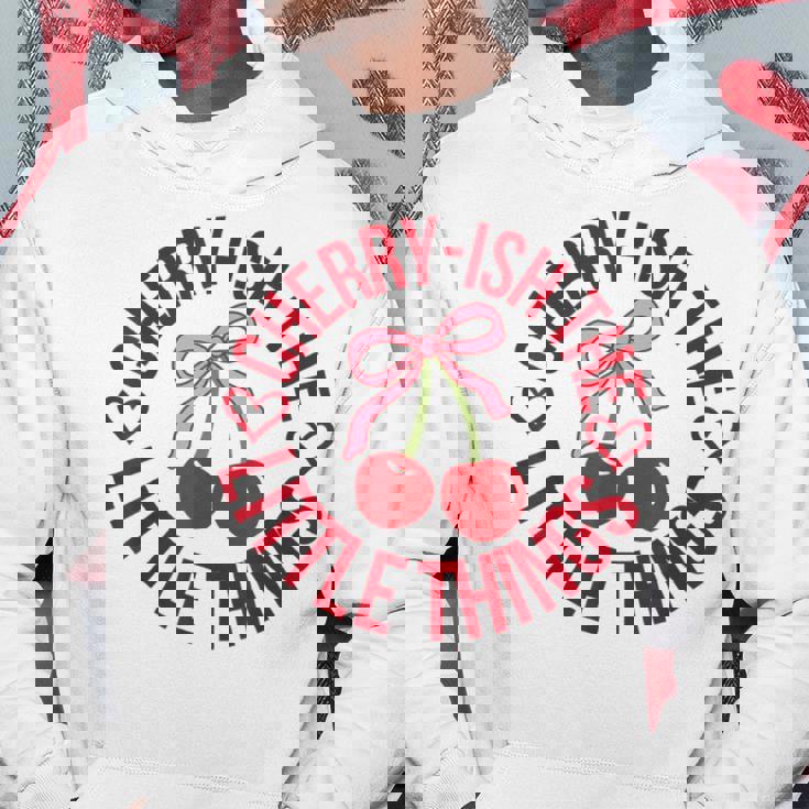 チェリーっぽいザ・リトル・シングス・ファニー・チェリッシュ・チェリー パーカー 面白い贈り物