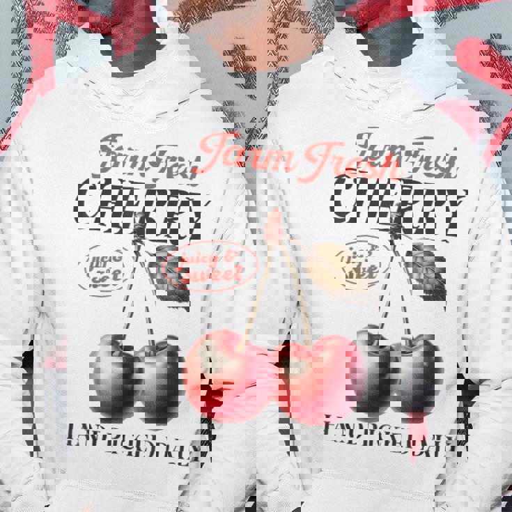 チェリーフルーツ スイートジューシーレッドチェリー 食通ギフト パーカー 面白い贈り物