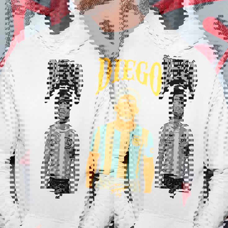 ディエゴ アルマンド マラドーナ アルゼンチン 長袖tシャツ パーカー 面白い贈り物