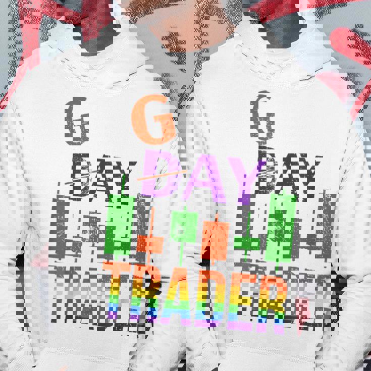 デイストライクスルーゲイトレーダープライド月間トレーディングオタクファニー。 パーカー 面白い贈り物