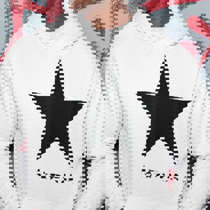 デヴィッド・ボウイ音楽ロックスターロゴ パーカー 面白い贈り物