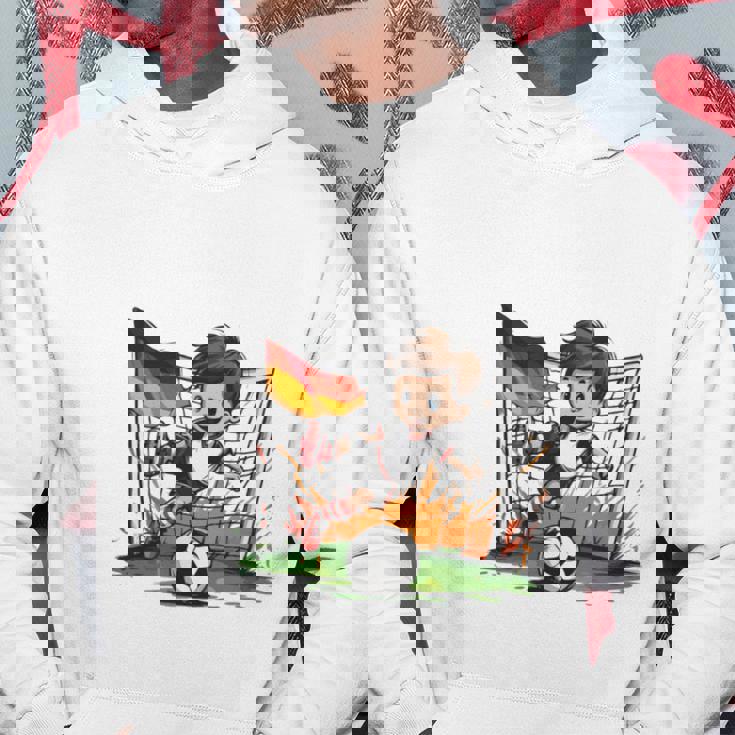 ドイツ サッカー 少年 フットボール 長袖tシャツ パーカー 面白い贈り物