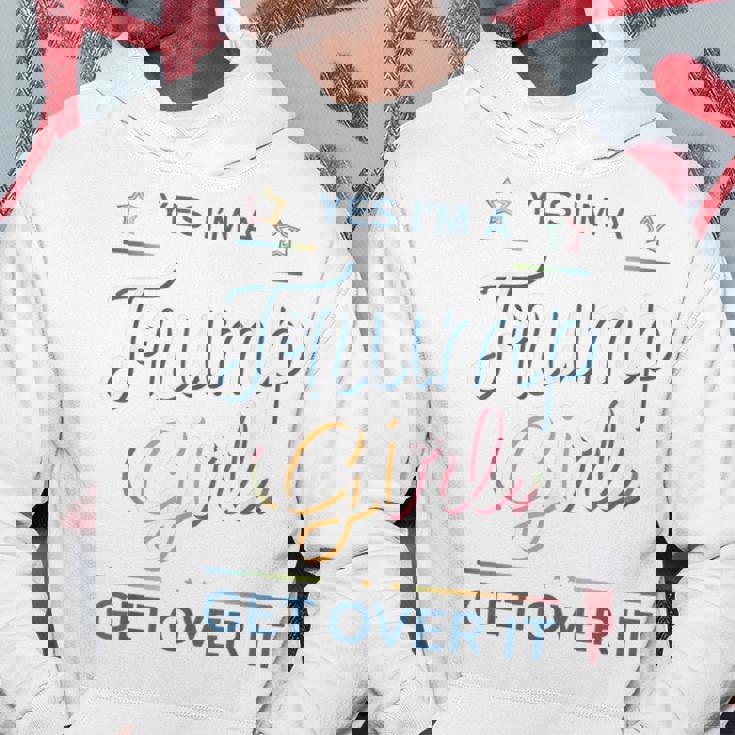 ドナルド・トランプ2024のかわいいトランプガール パーカー 面白い贈り物