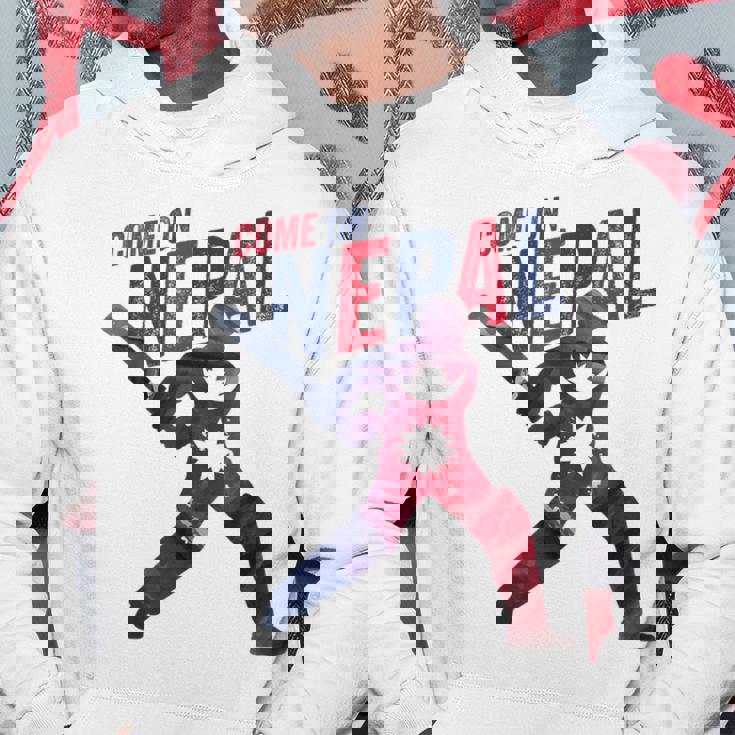 ネパールクリケットジャージ 2024 ネパール国旗サポーター クリケットファン パーカー 面白い贈り物