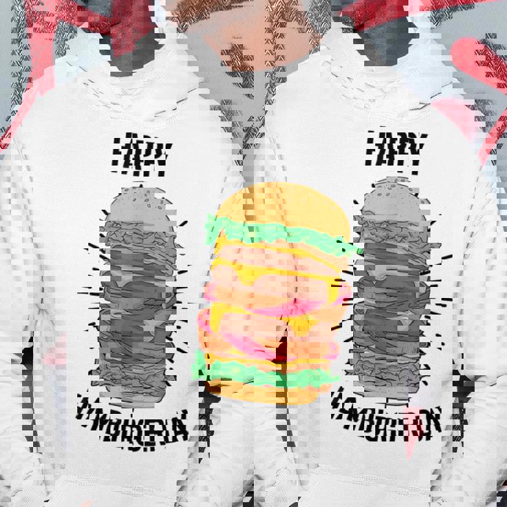 ノベルティ ハンバーガーデー フローズン加工 ミール愛好家 フライドポテト パーカー 面白い贈り物