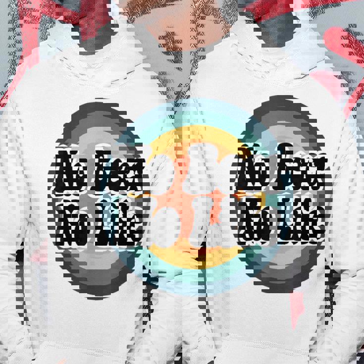 ノービアーノーライフ パーカー 面白い贈り物