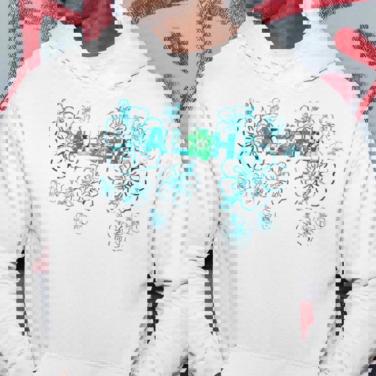 ハイビスカス アロハ ハワイ メレ カリキマカ オアフマウイ マハロラブ 長袖tシャツ パーカー 面白い贈り物