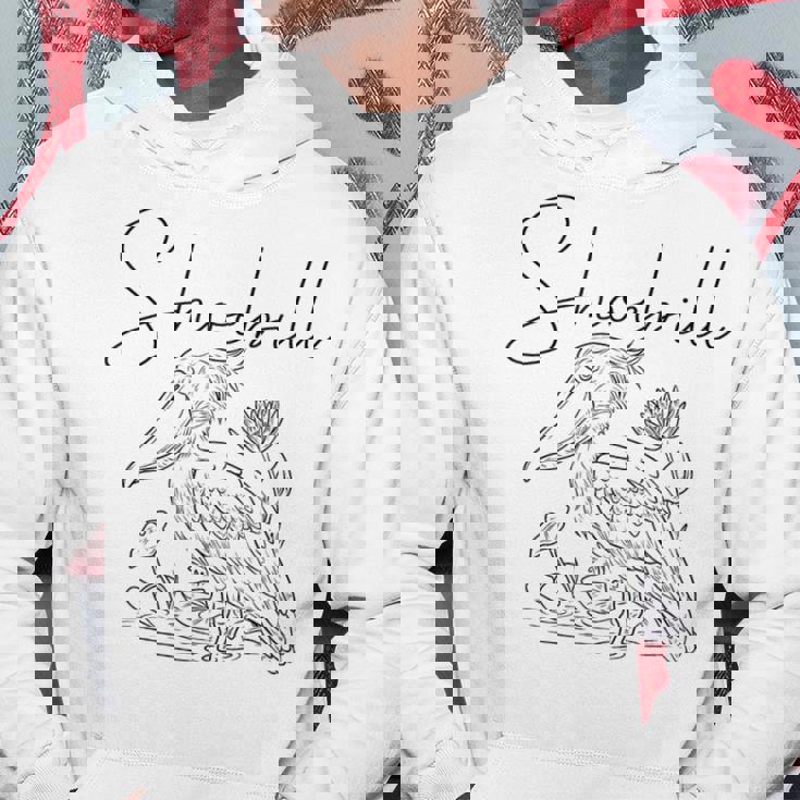 ハシビロコウ 鳥の日 鳥類学者 ホエールビル コウノトリ パーカー 面白い贈り物