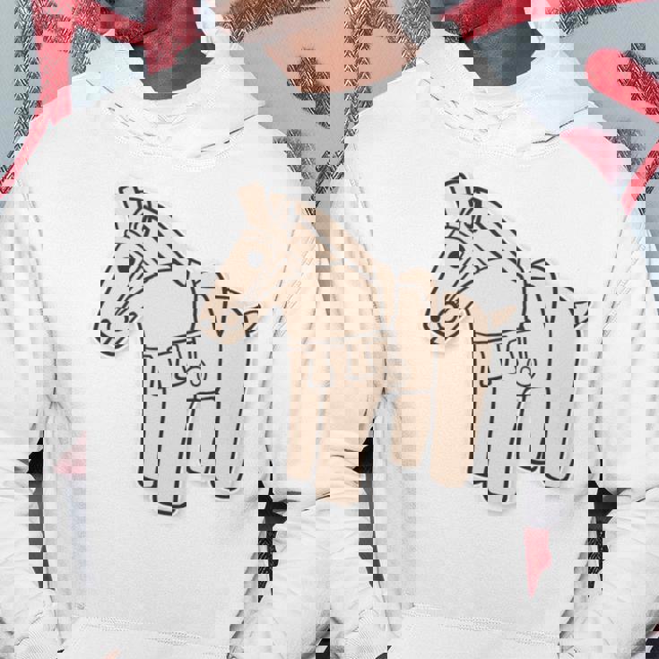 ハニワの馬 埴輪【ゆるフレンズ】歴史土器 シンプル かわいい イラスト 長袖tシャツ パーカー 面白い贈り物