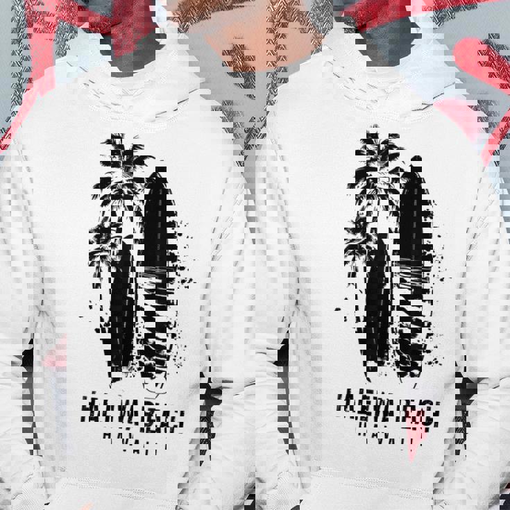 ハレイワ ビーチ ハワイ サーフィン ビンテージ サーフィン サーファー パーカー 面白い贈り物