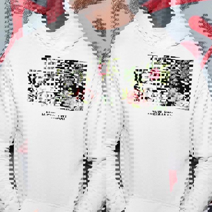 ハワイ ヴィンテージスタイル ノースショア ハレイワ ヤシの木 パーカー 面白い贈り物