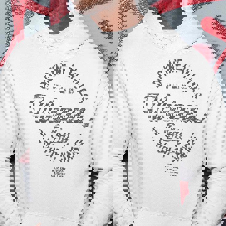 ハワイアンサーフデザインワイメアベイノースショアハワイバケーション パーカー 面白い贈り物