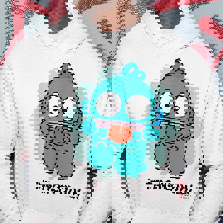 ハンギョドン へんがお ダークカラー パーカー 面白い贈り物