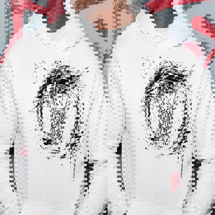 バスケットボールフープグラフィティレジャースポーツ パーカー 面白い贈り物