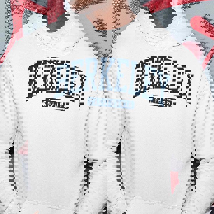 バークレーカリフォルニアカリフォルニアカレッジユニバーシティスタイル ネイビー パーカー 面白い贈り物