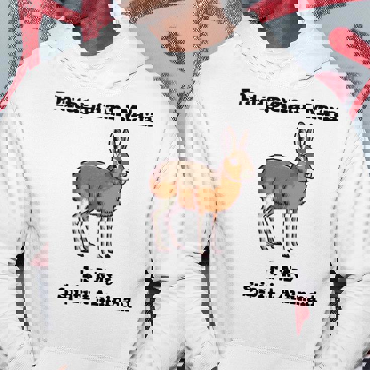 パタゴニアン マーラ スピリットアニマル 長袖tシャツ パーカー 面白い贈り物