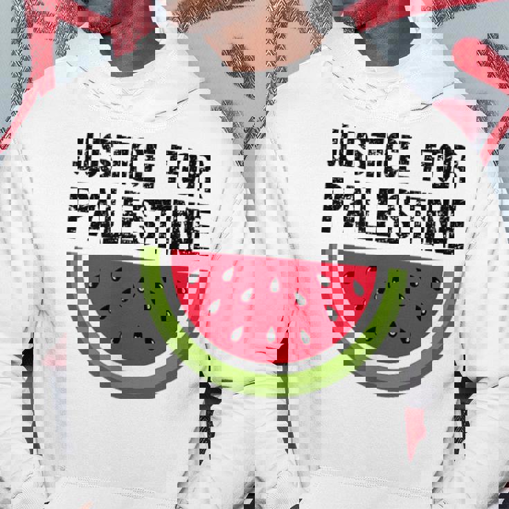 パレスチナの正義 スイカ 国旗 パレスチナ人 パーカー 面白い贈り物