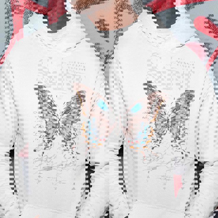 バックプリント ヒップホップ ストリートウェア レトロ Y2k Hip Hop ビンテージ モス バタフライ パーカー 面白い贈り物