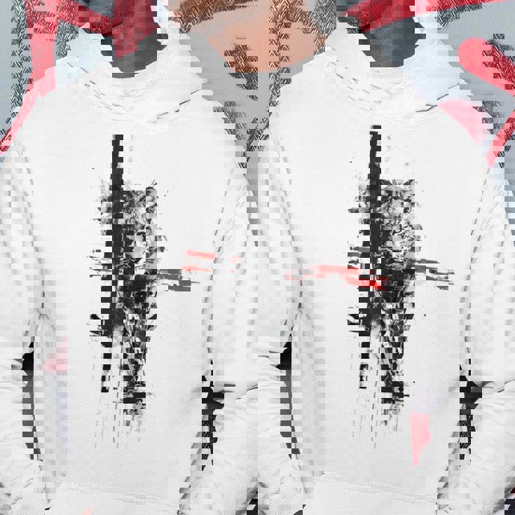 ヒョウ 動物 抽象 グラフィック 描画 絵画 ヒョウ パーカー 面白い贈り物