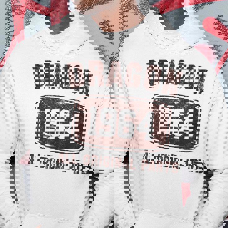 ビンテージドラゴン 1964年生まれの龍 パーカー 面白い贈り物