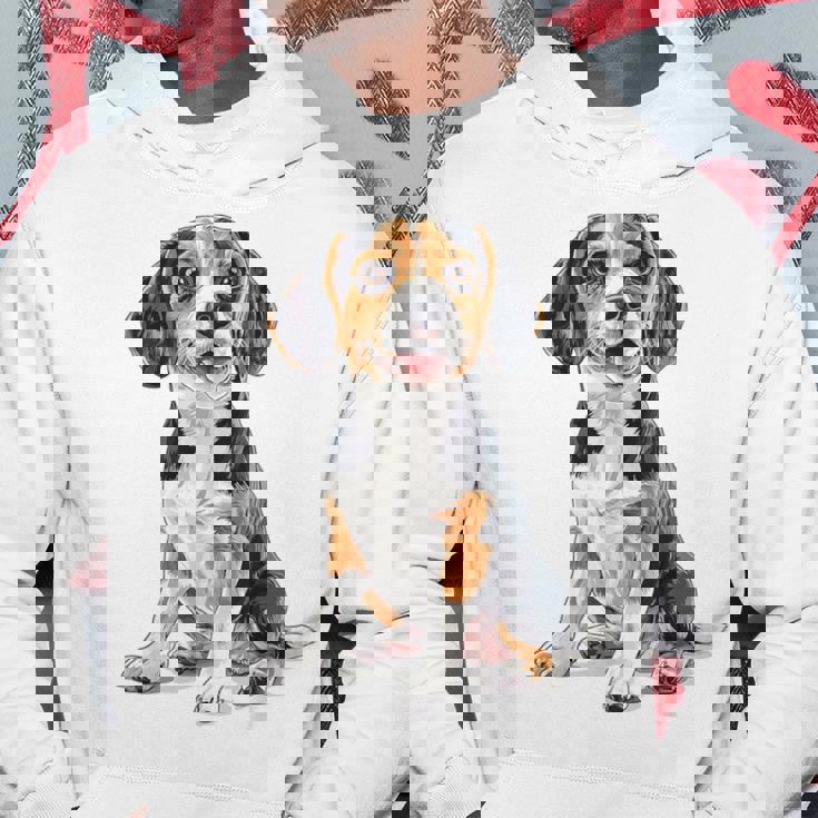 ビーグル 犬 モチーフ ペット イラスト ビーグル パーカー 面白い贈り物