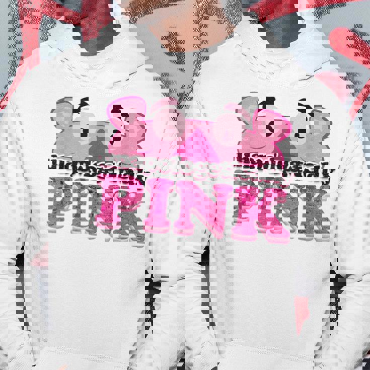 ピンクパンサー Unapologeically ピンク パーカー 面白い贈り物